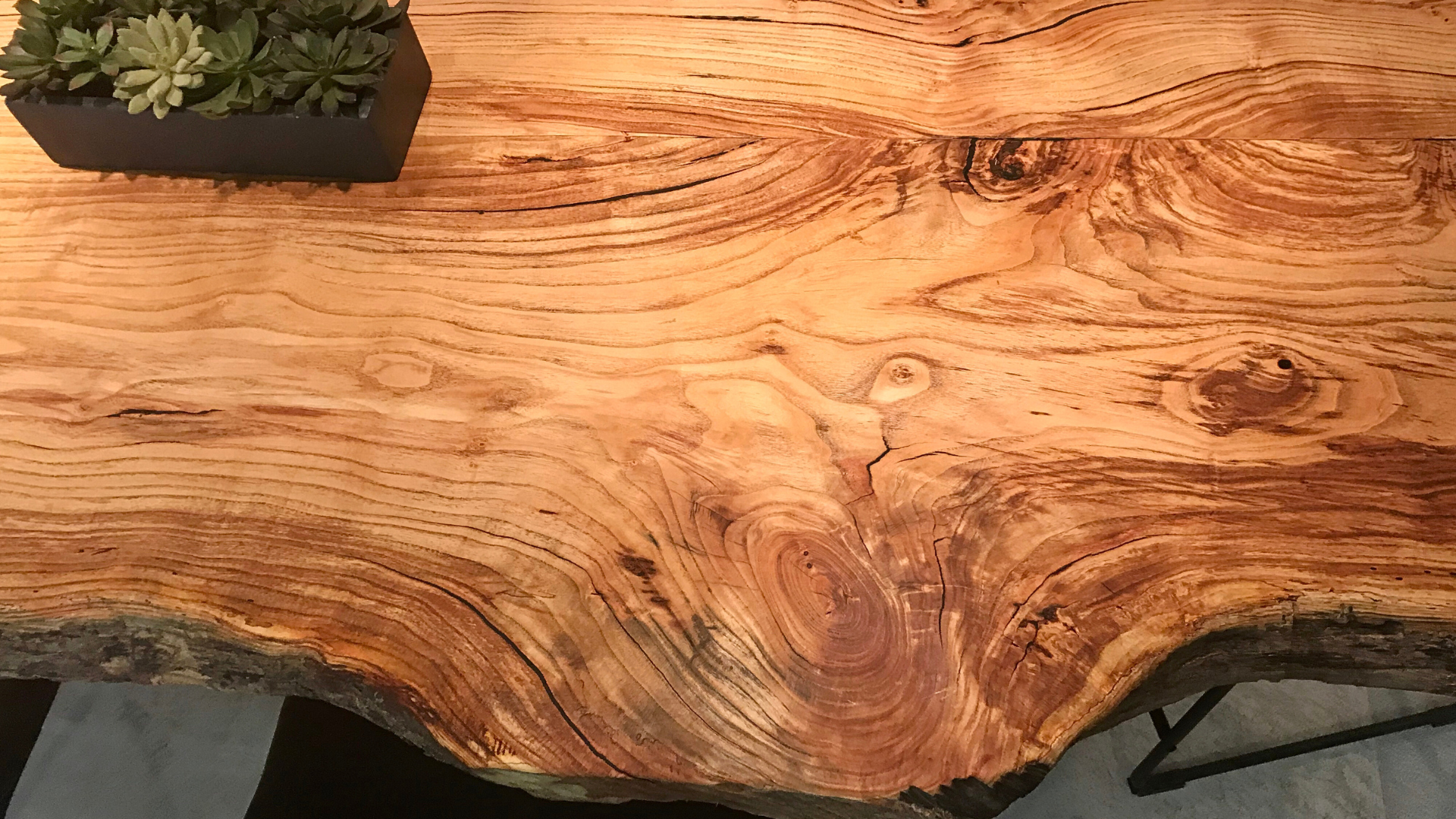 Cut your wood to the size and shape you want for your table.