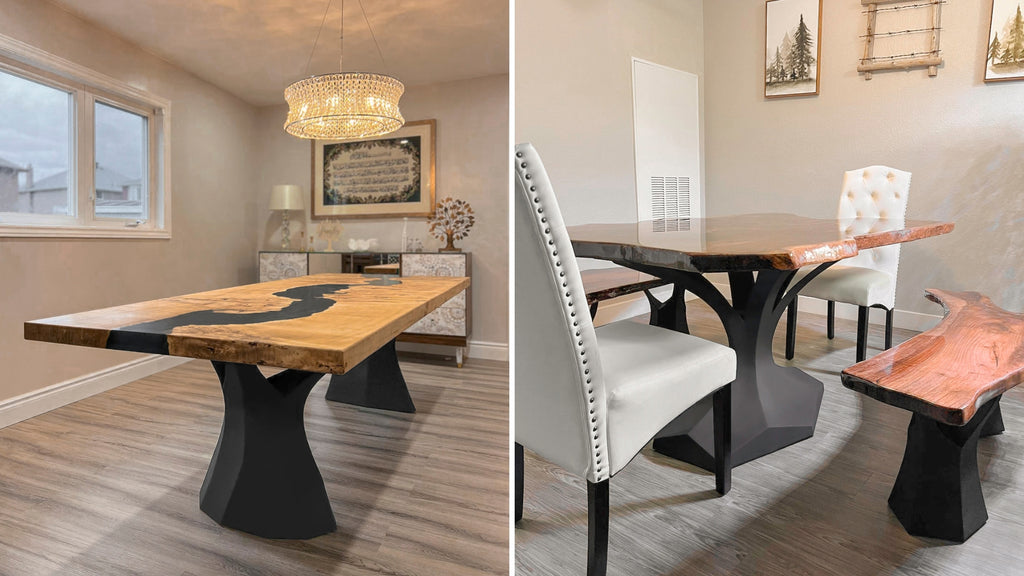 Choosing the proper table size is one of the most important steps in creating an outstanding dining table