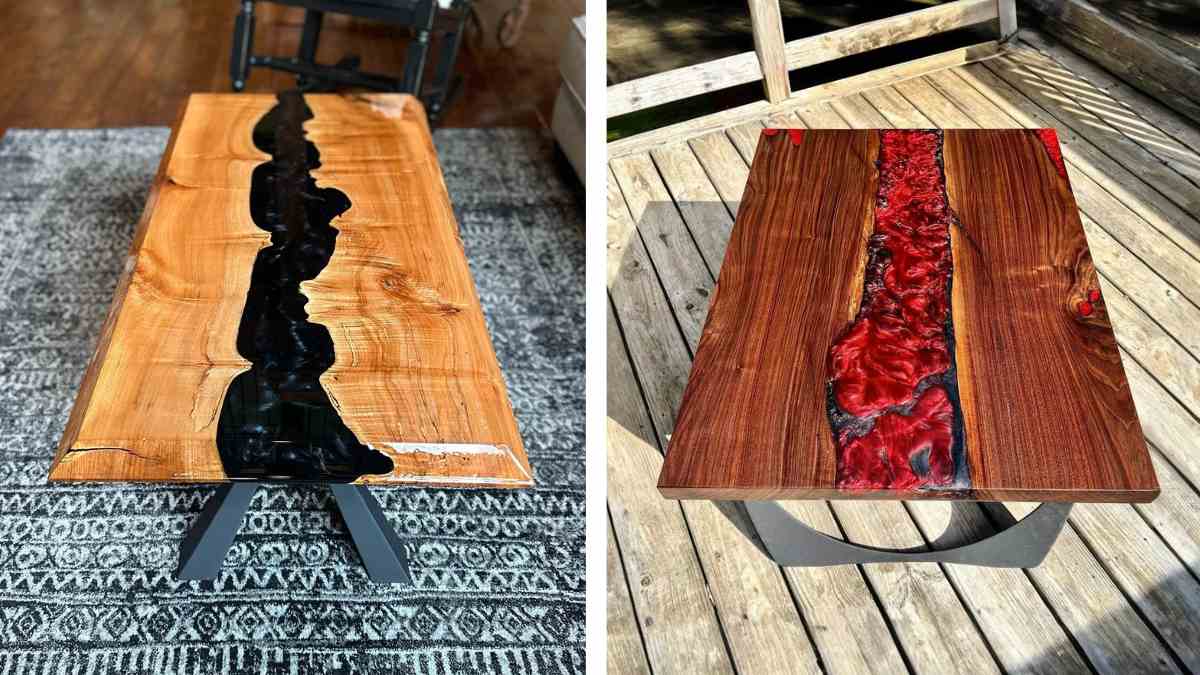 The epoxy resin is the heart of every epoxy table