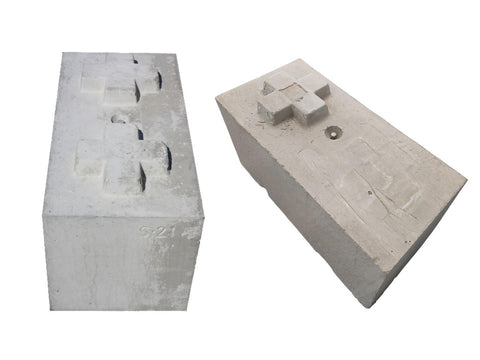 Standard 800 Stonebloc vs Custom Opunake Stonebloc Block