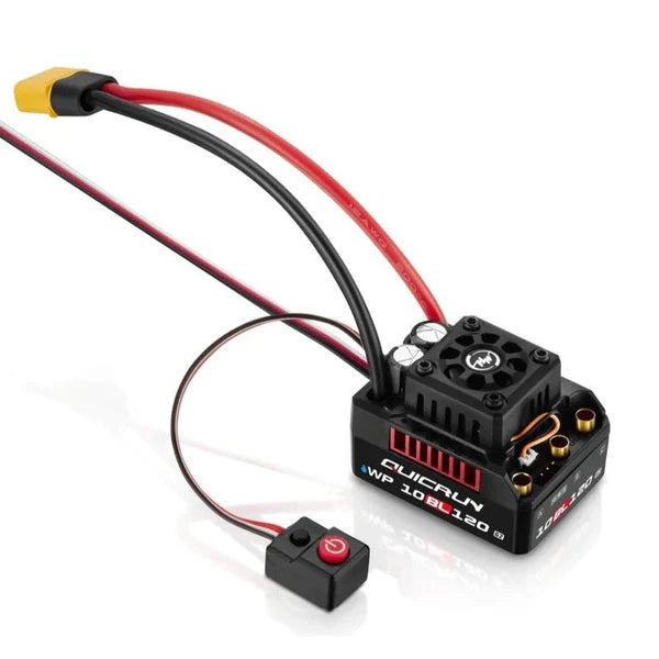 Hobbywing QuicRun 10BL120 G2 1/10 Sensored Brushless ESC - HWI30107200