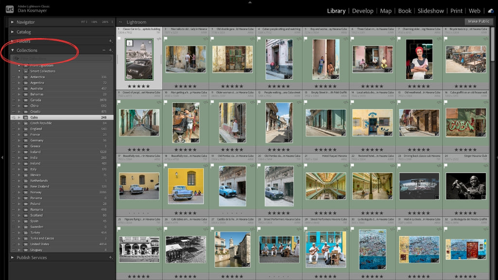 ic:Collections allows users to group images into different categories based on their criteria