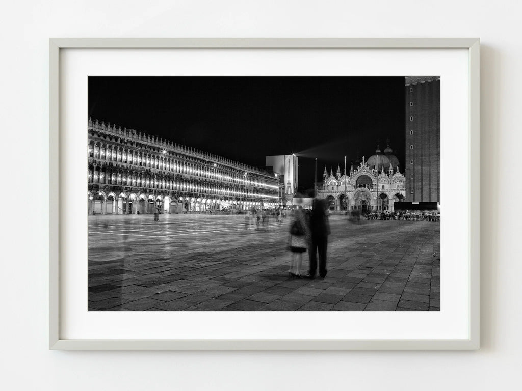 ic:Couple standing at St Marks Square Venice
