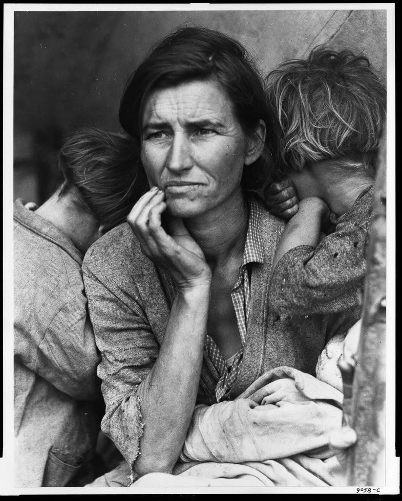 ic:Farmer Wife; photograph by Walker Evans