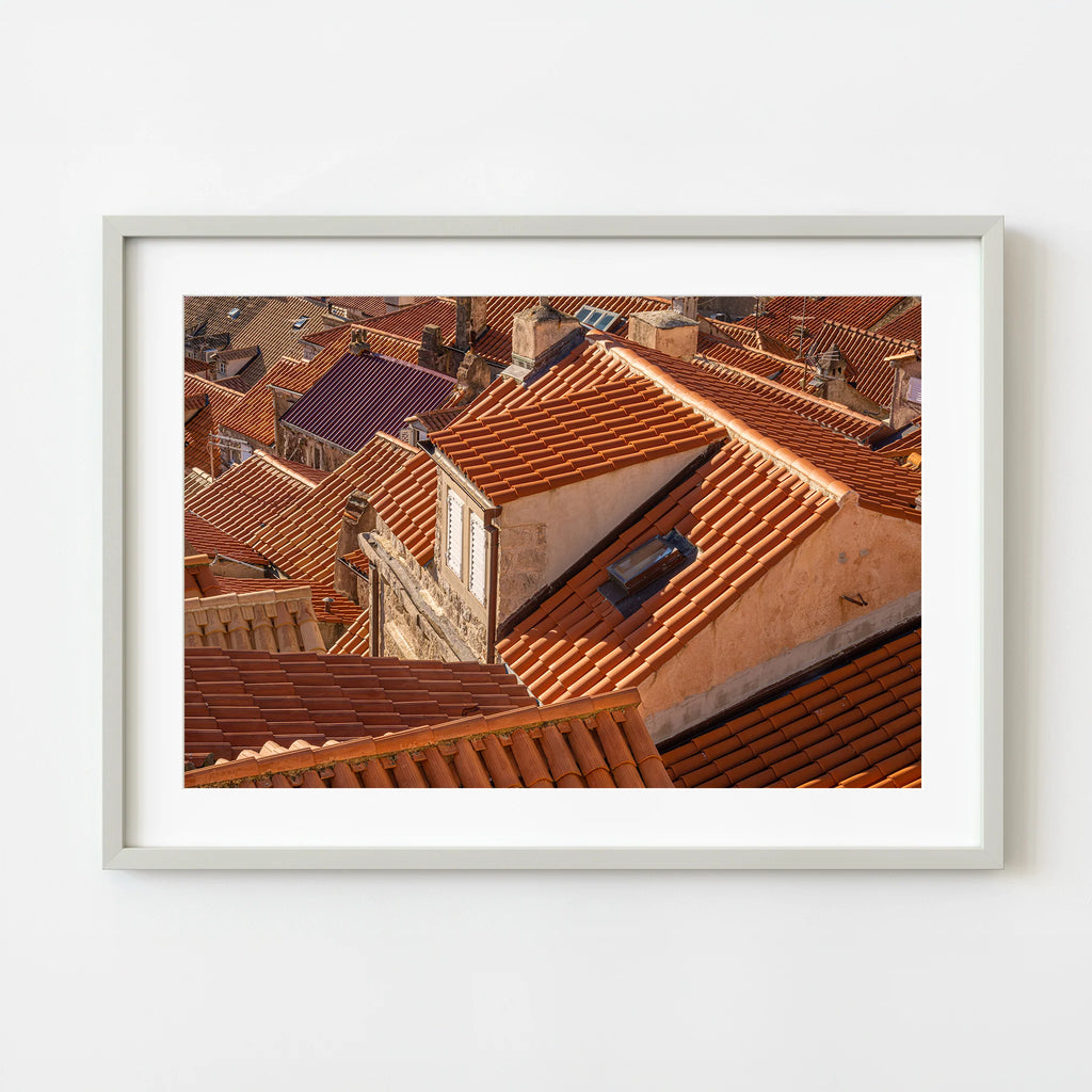 ic:Old Town Dubrovnik Rooftops | Dan Kosmayer Photo Art Print