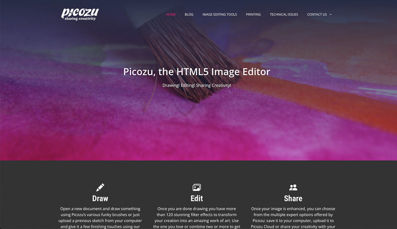 Picozy Free Online Image Editor