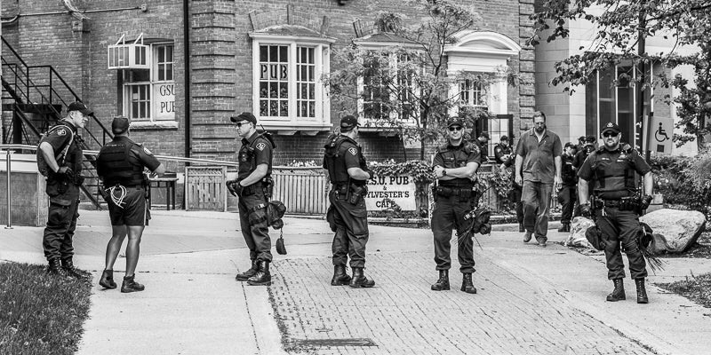 Police lockdown section of University of Toronto
