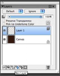 ic:On the cloned copy, insert a new layer above the canvas.