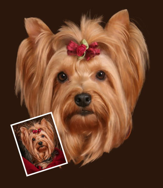 ic:Learn how to use this easy method to create a traditional-looking pet portrait in pastel using Corel Painter.