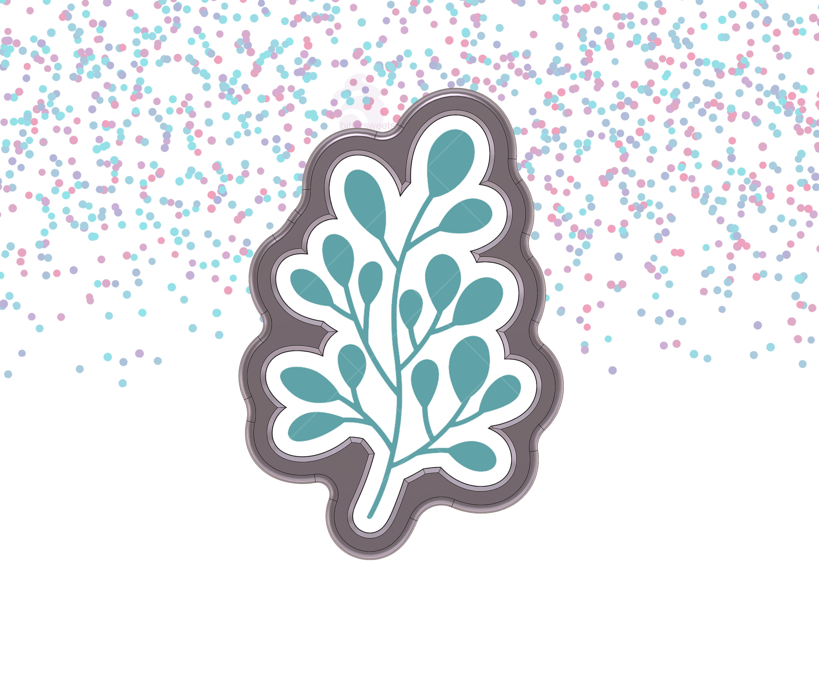 Leaf Branch 12 Cookie Cutter