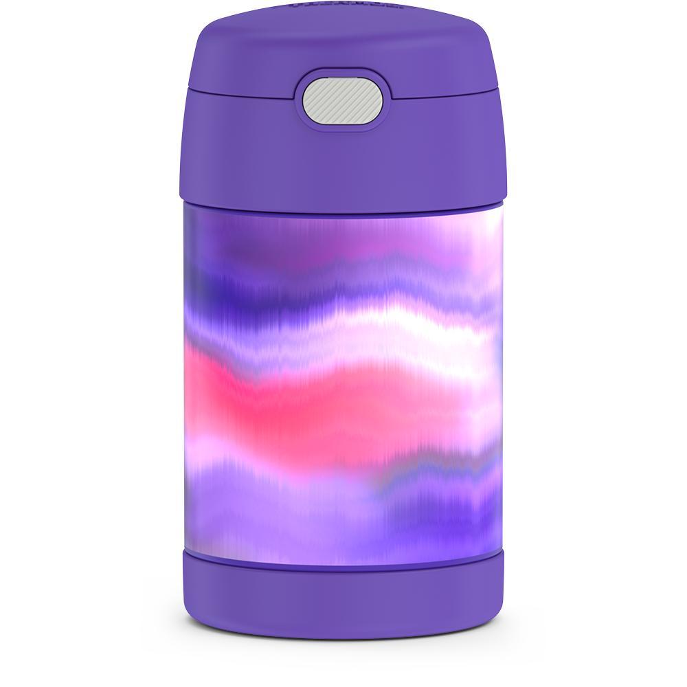 Thermos 16 oz Funtainer Insulated Stainless Steel Straw Bottle, Purple