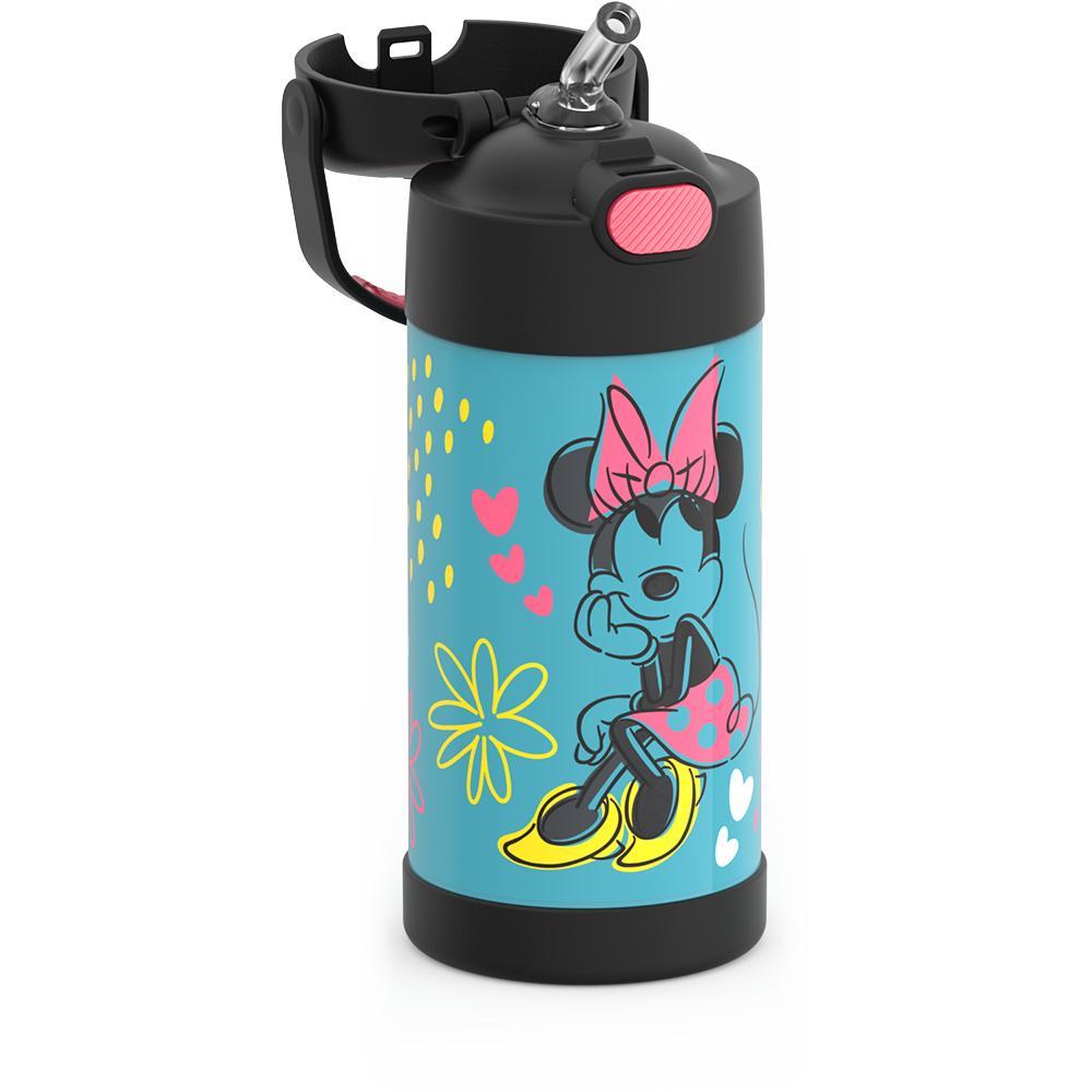 Minnie Mouse 16 ounce Bottle with a Built in Straw