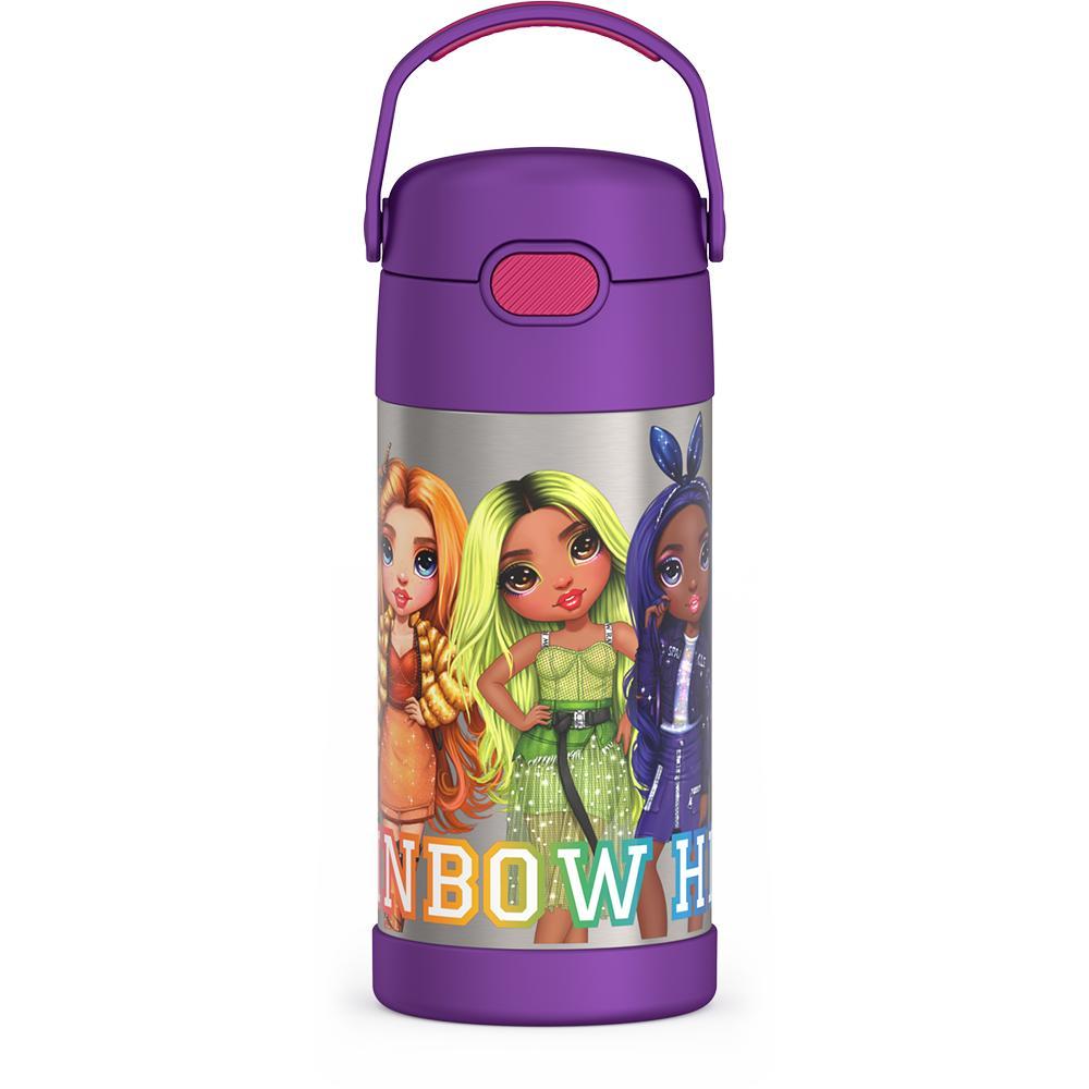 Review Thermos Funtainer 12 oz Kids Water Bottle with Straw EASY