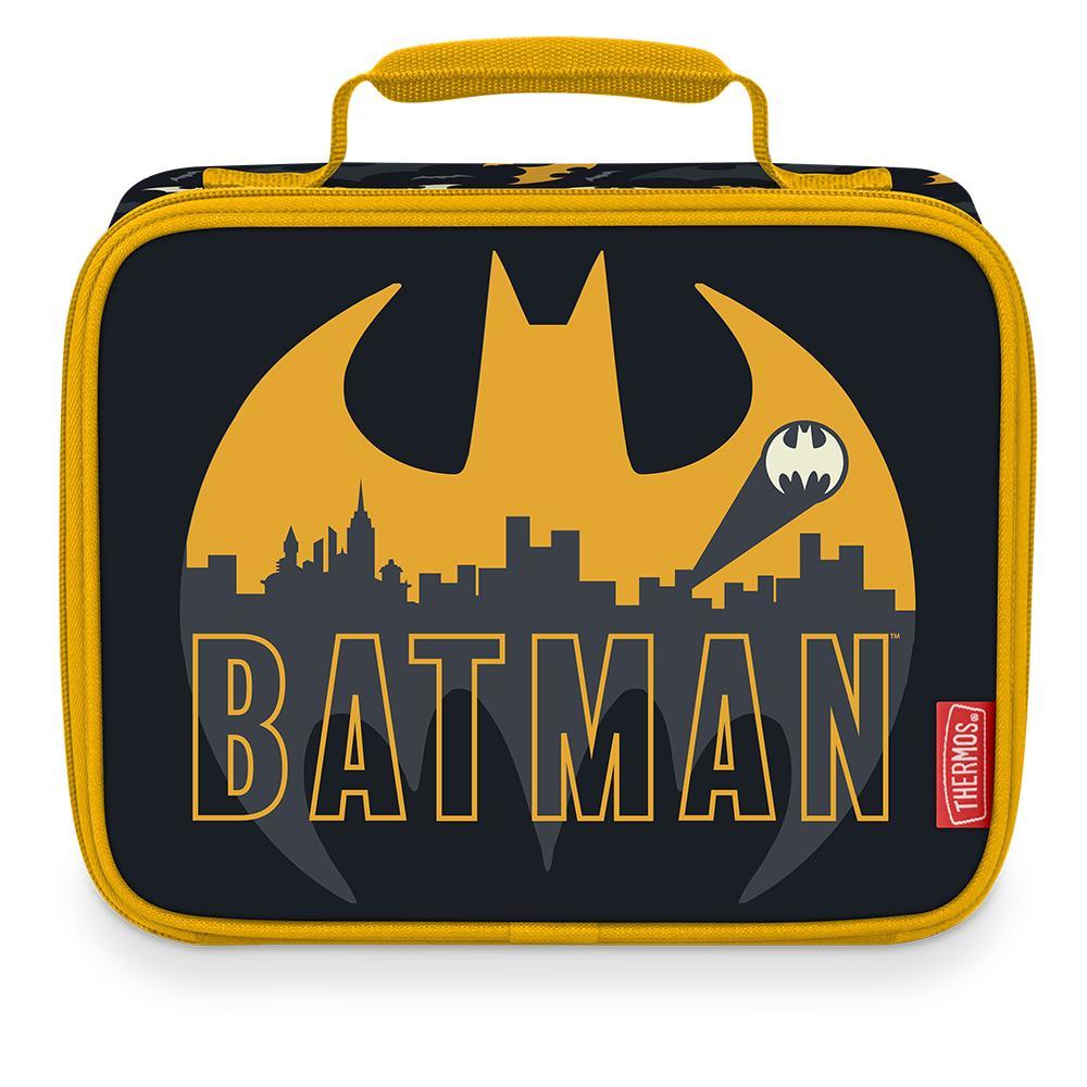 Thermos Dual Compartment Lunch Kit. (Batman Grey/Yellow)