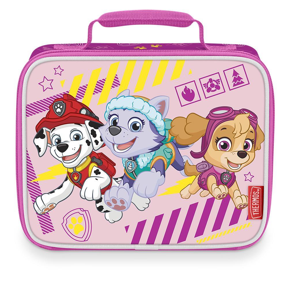 Thermos Kids' Soft Lunch Kit/Insulated Lunch Box,PAW PATROL GIRL, 2021  Edition, Back to School 