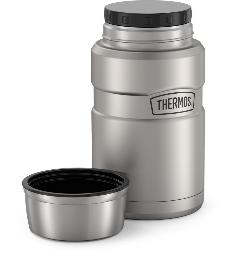 AAA.com l Thermos l 24oz Icon Stainless Steel Food Jar w/ Spoon