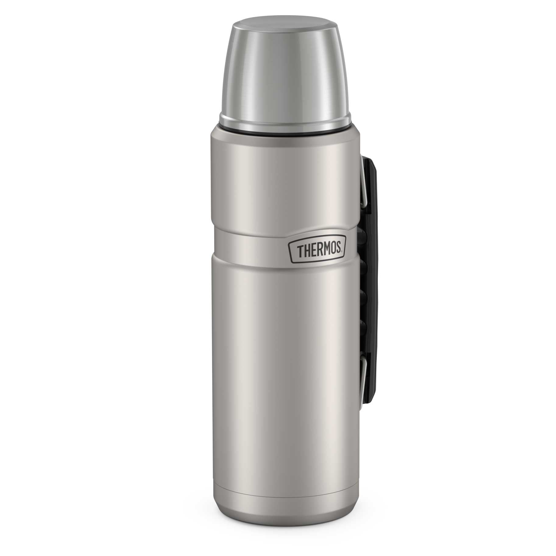 Thermos 40oz Stainless Steel Wide Mouth Hydration Bottle Saddle