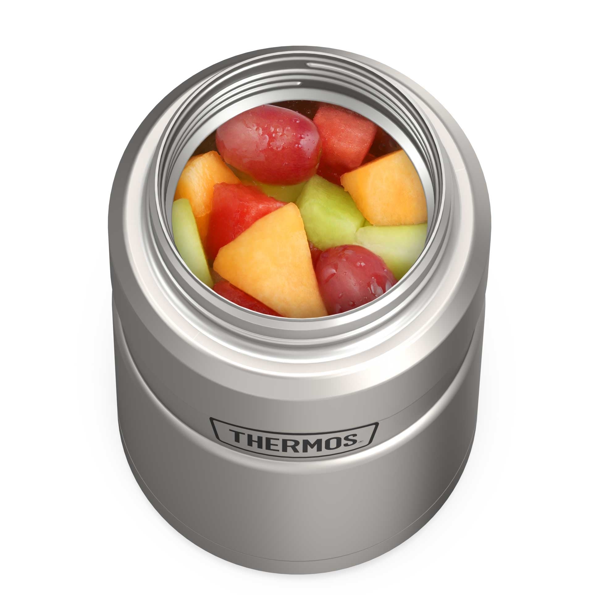 Thermos+SST+soup+food+jar+300ml+keeps+hot+and+cold+white+gray+JBR-301+WHGY  for sale online