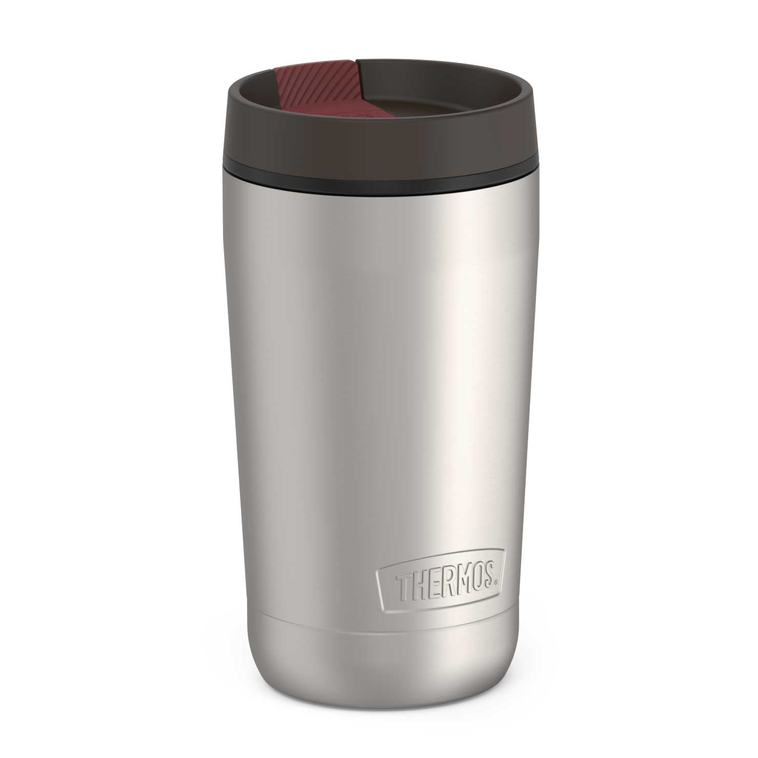 Thermos Stainless Steel 12 oz Beverage Can Insulator Keeps Cold 3 Hours,  New
