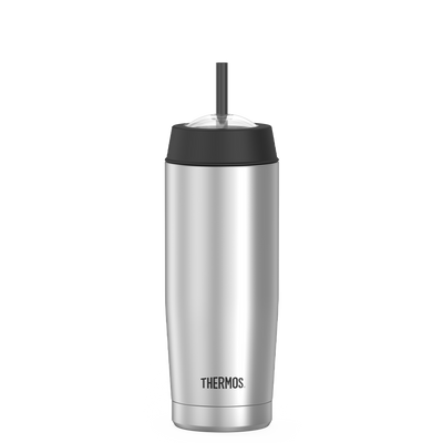 Bouteille isothèrme avec tasse 0,5 L THERMOS ECLIPSE coloris gris -  Conforama