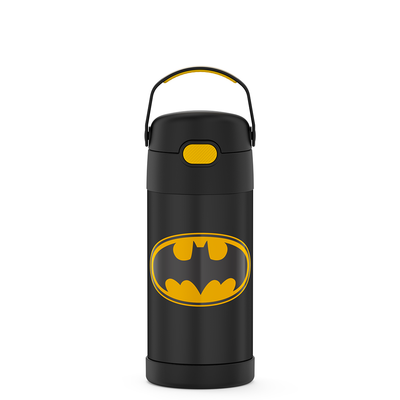 Thermos 16 oz. Kid's Funtainer Plastic Water Bottle w/ Spout Lid - Batman