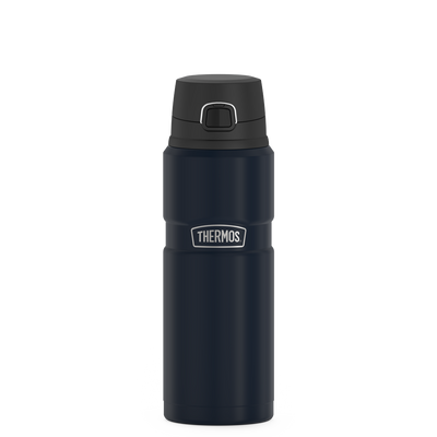 Thermos 16oz Stainless Steel Direct Drink Bottle, Black