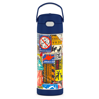 That Girl Lay Lay Collage Stainless Steel Water Bottle – Paramount Shop