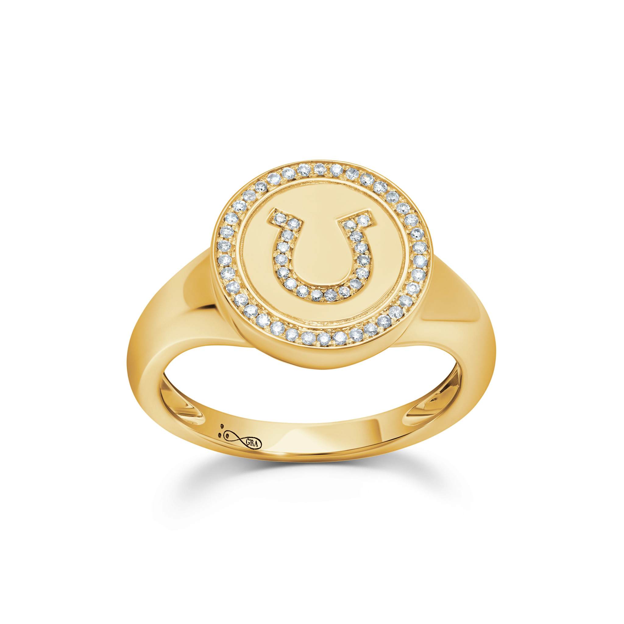 Large Lucky Horseshoe Ring – Graziela Gems