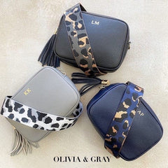 Leopard Print Stylish Bag Straps – OLIVIA AND GRAY LTD