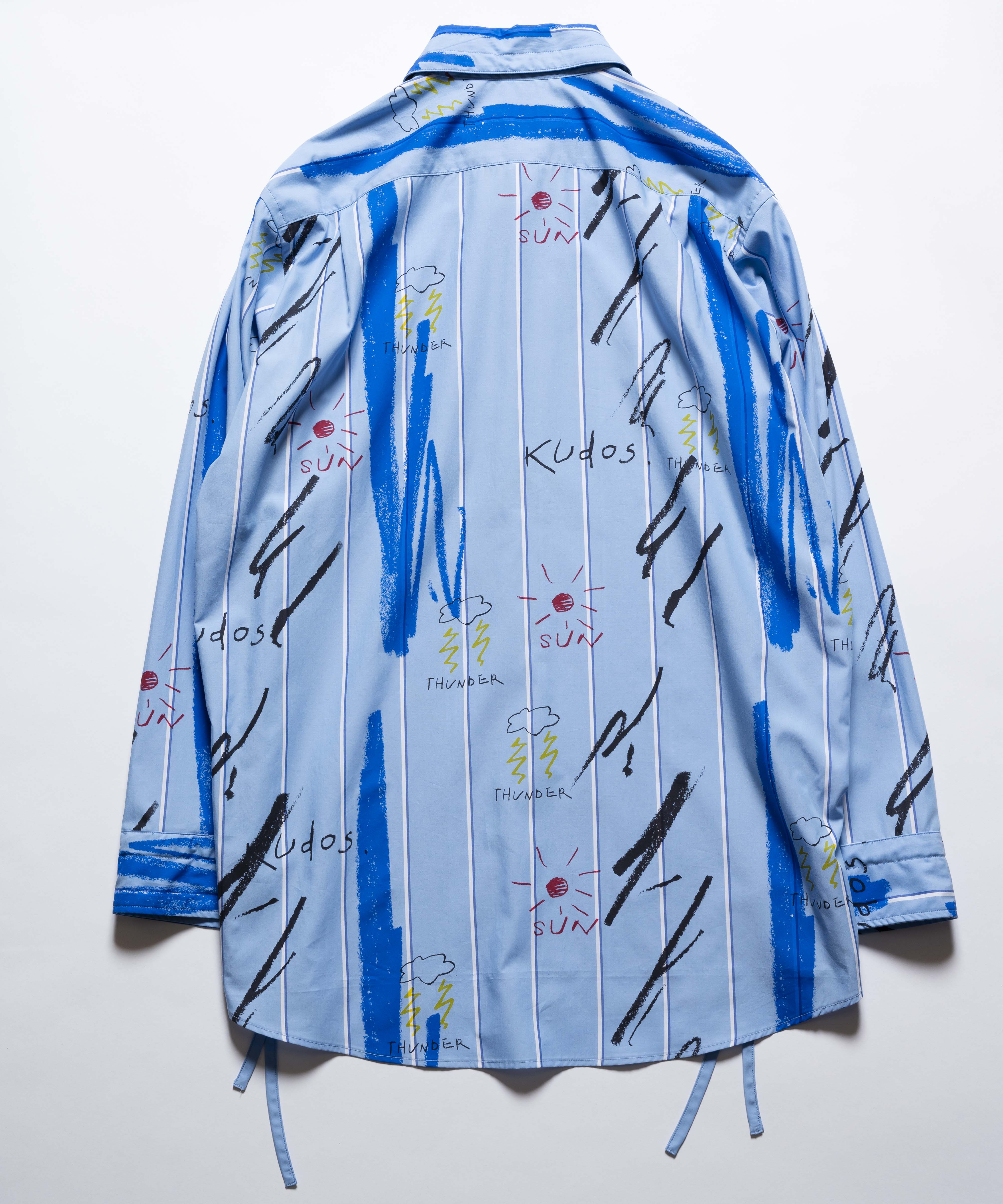 Kudos COLLAR STRINGS SHIRT