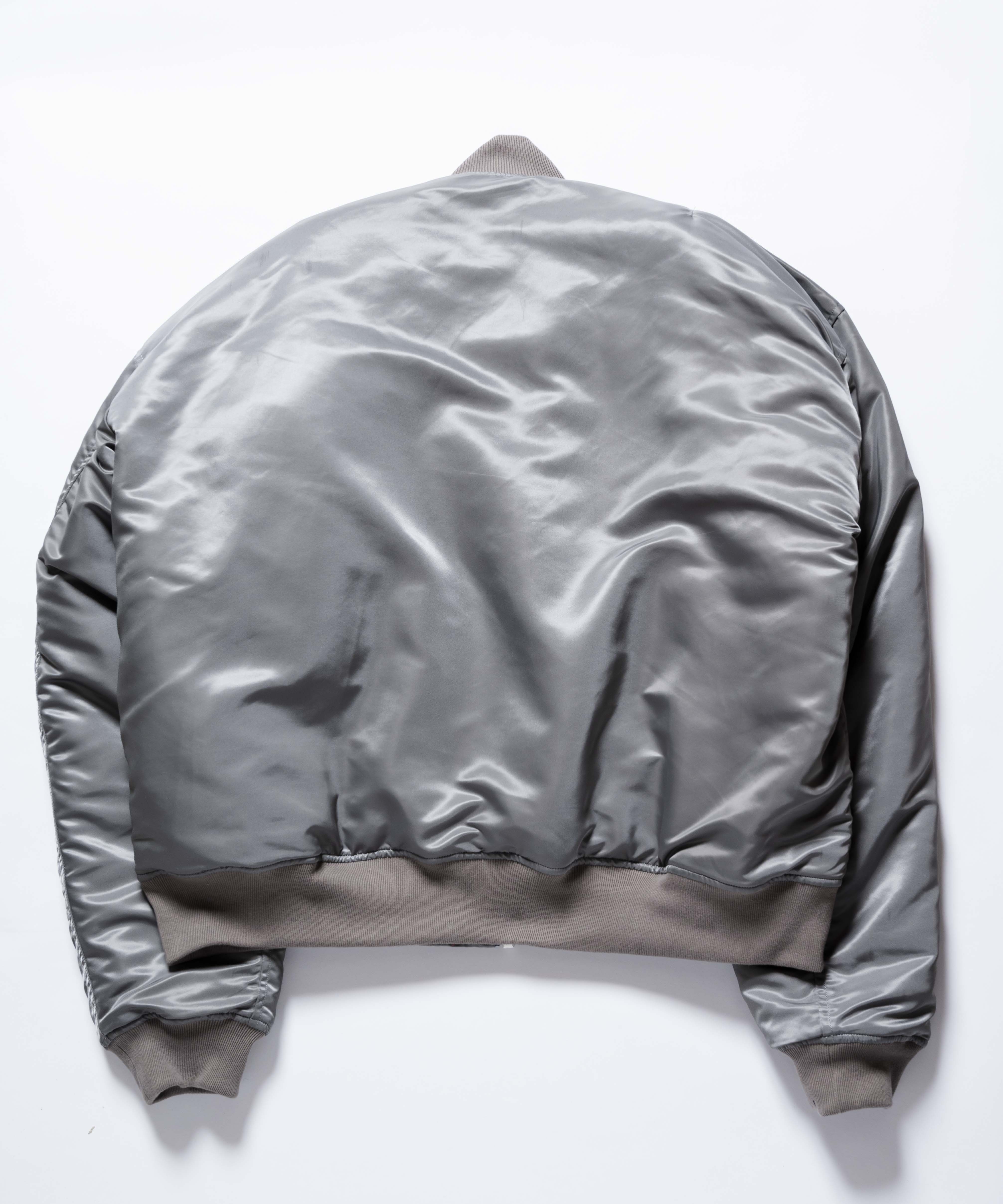 BIG SHOULDER MA-1 JACKET / GRAY