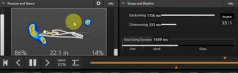 Swing Catalyst Pressure Trace After Downshift Board