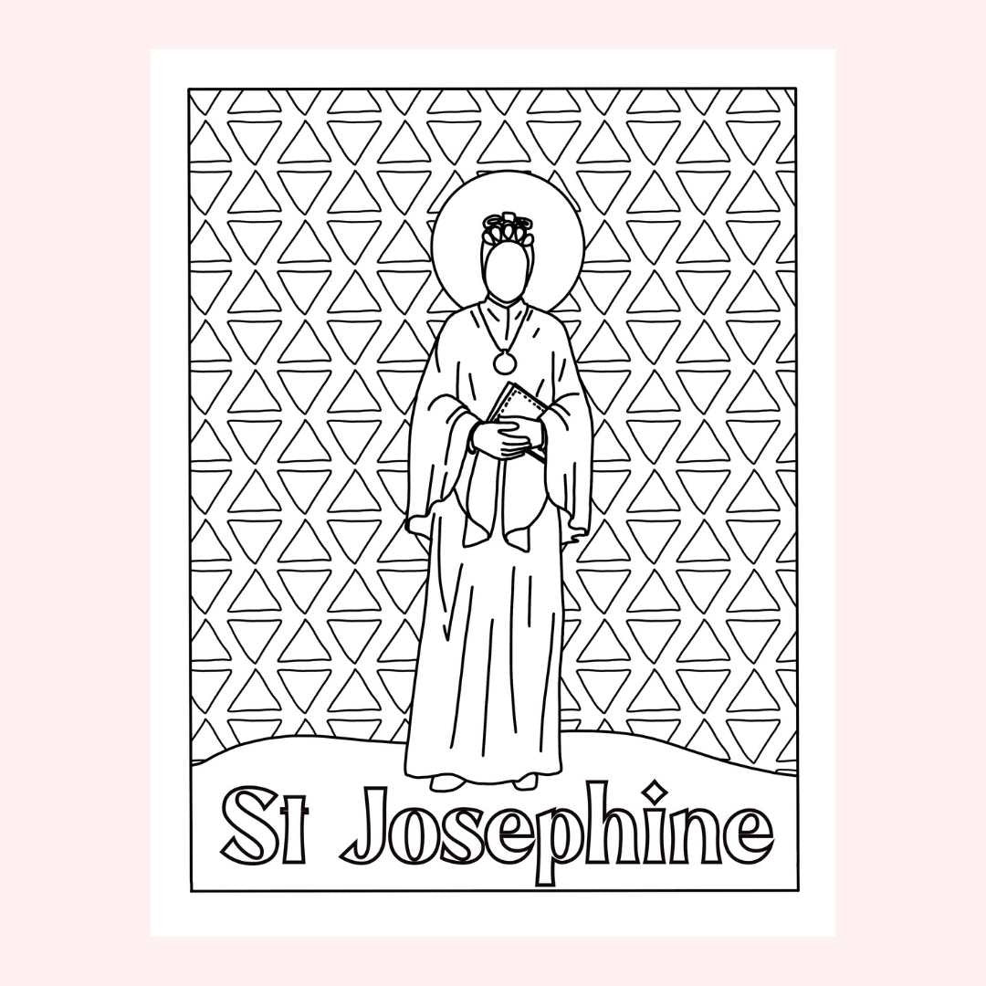 Saint Louis - Catholic Coloring Page