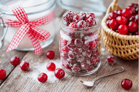 Sugared Cranberries, Alternative Recipe