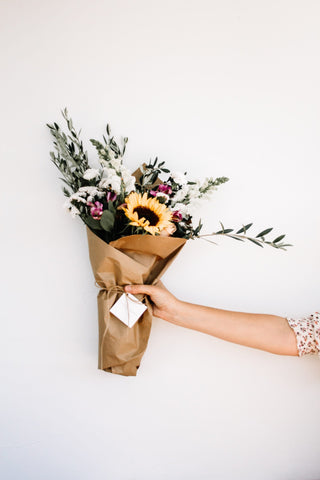 Bouquet Of Flowers for bridesmaid invites