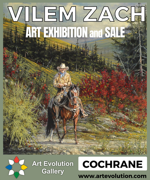 Calgary Stampede Hall of Fame Vilem Zach - Art Exhibition and Sale