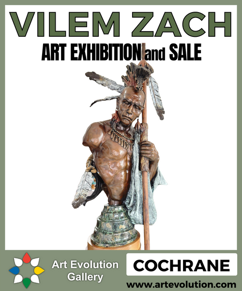 Calgary Stampede Hall of Fame Vilem Zach - Art Exhibition and Sale