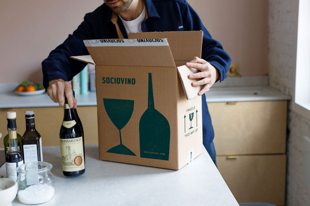 Unboxing Wine Case
