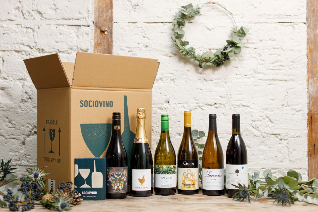 Sustainable Christmas Wine Case