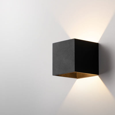 Modern Minimalist Cube LED 1-Light Wall Sconce Lamps