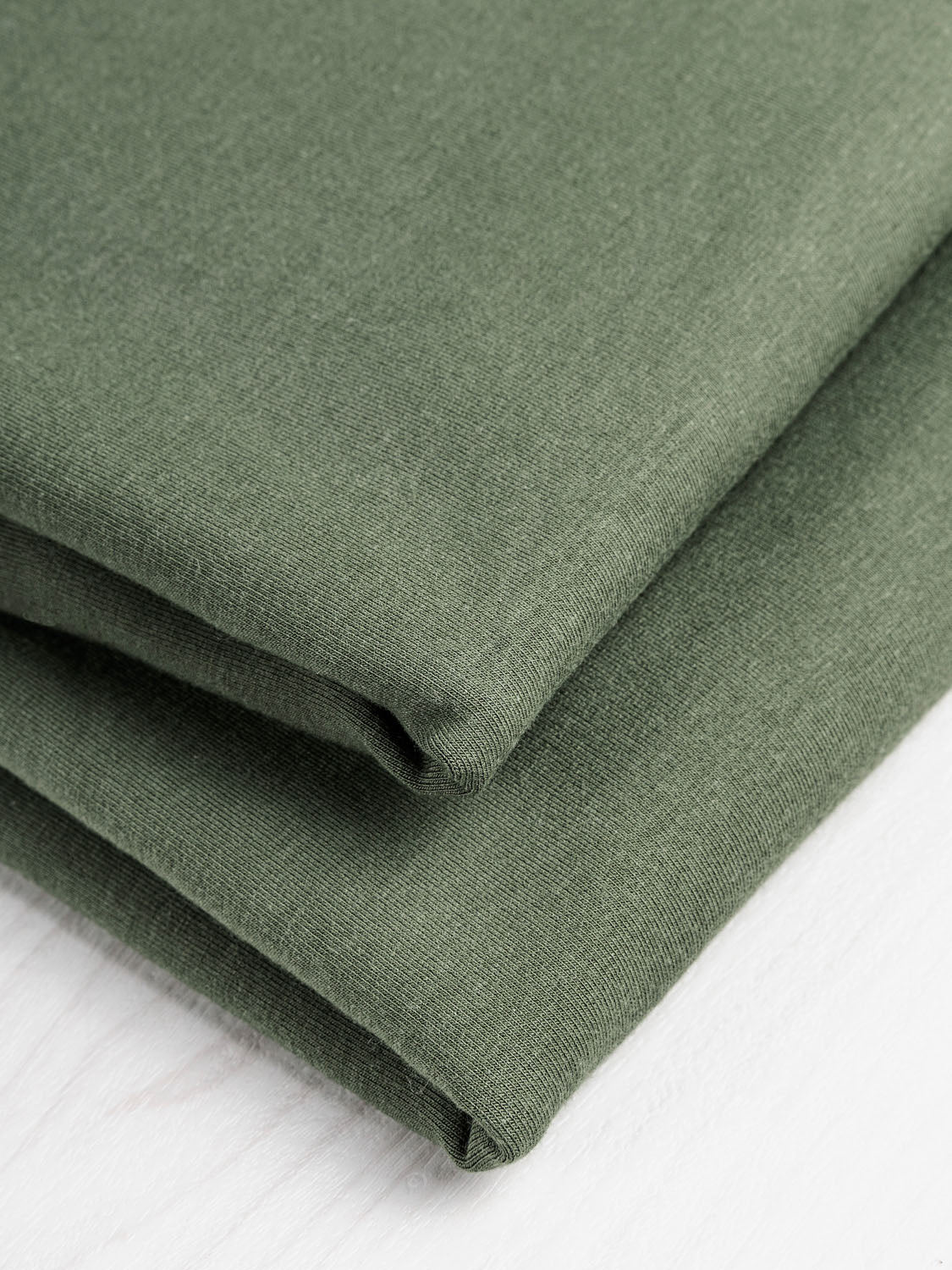 Bliss Moss Green Jersey Fabric with TENCEL™ Modal Fibres – Lamazi Fabrics