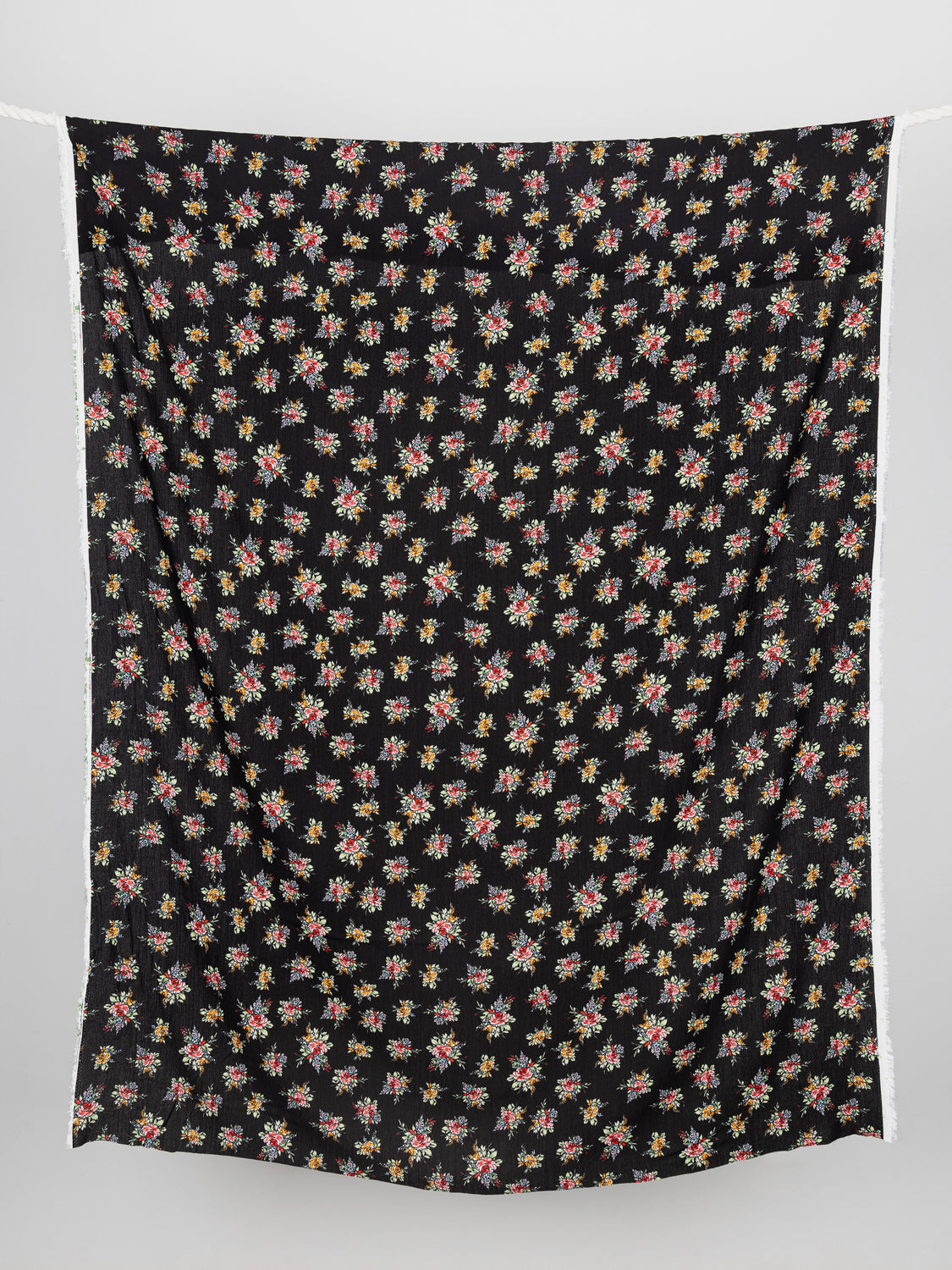 Japanese Designer Deadstock – Polyester/Viscose Stretch Crepe - Rose -  Stonemountain & Daughter Fabrics