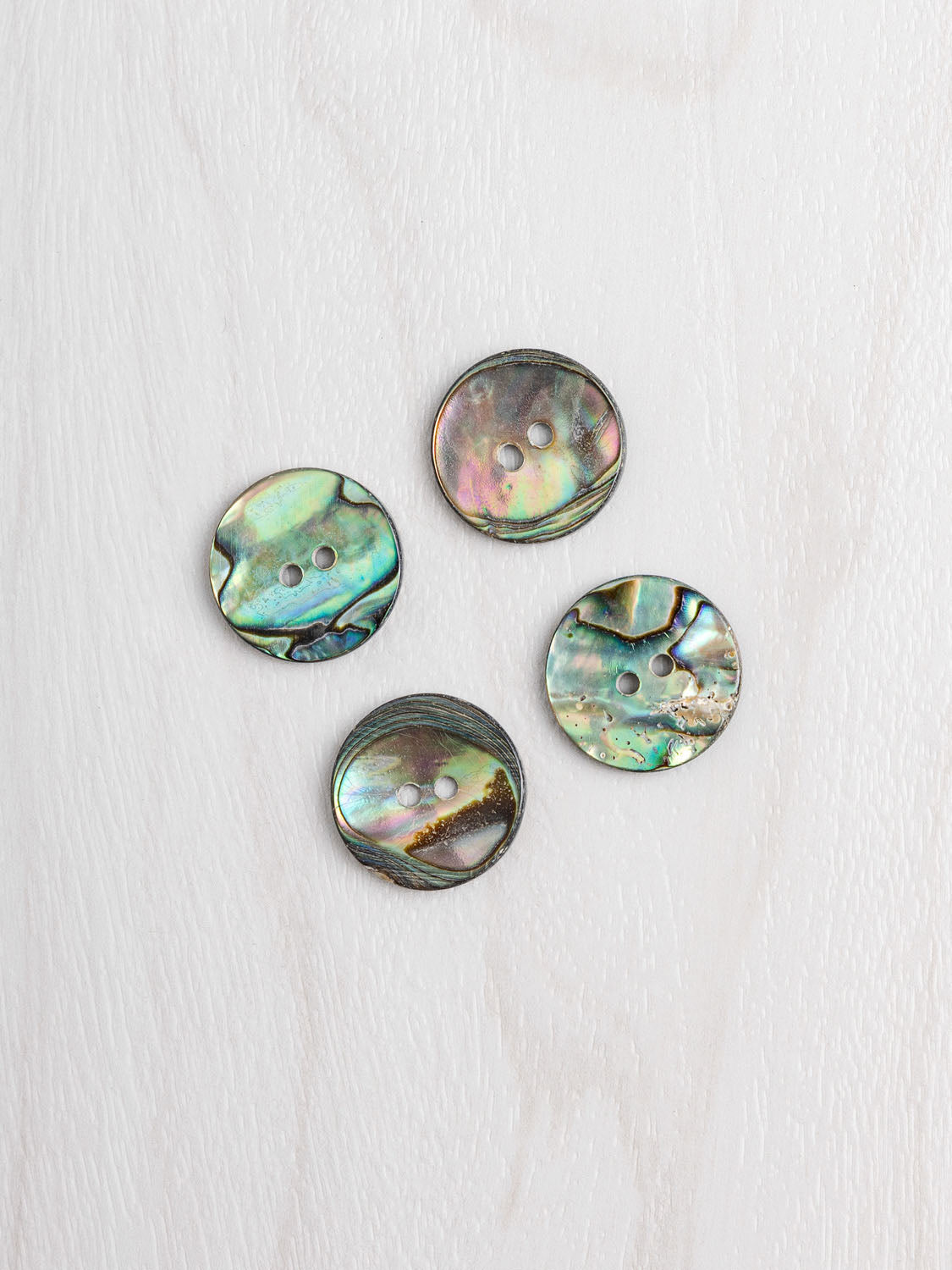 Mother of Pearl Natural Shell Buttons 5pk 8 Sizes Available High Quality 