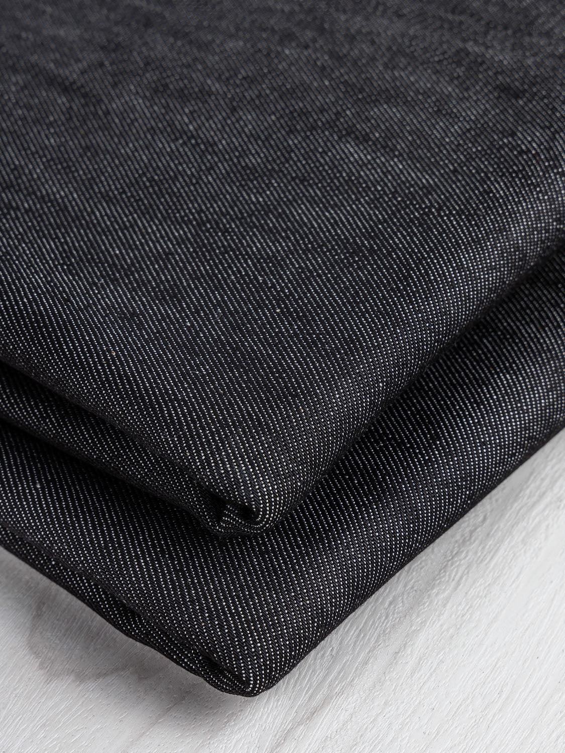 Organic Cotton Spandex Twill Fabric - Black – Riverside Fabrics