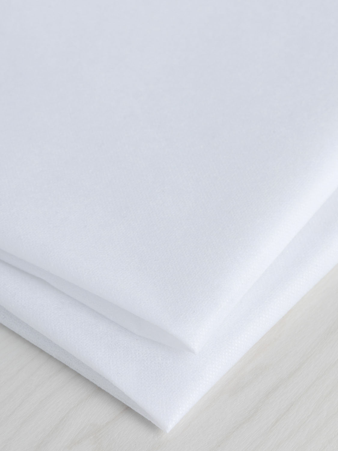 Fusible Interfacing Fabric, Double-Sided Non-Woven Interfacing Light Weight  Iron-on Interfacing for Sewing White Co-Polyamide Interfacing DIY Craft