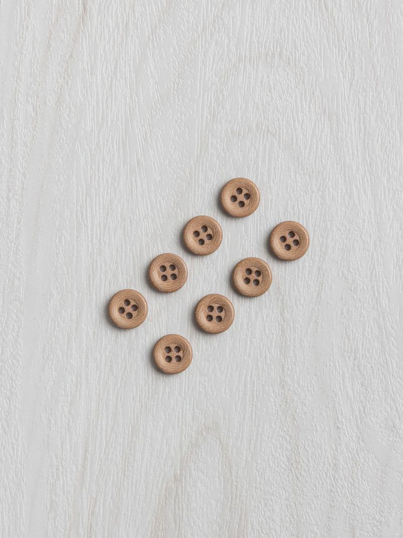 Corozo Nut Buttons 11.5mm (3/4") - 8 Pack