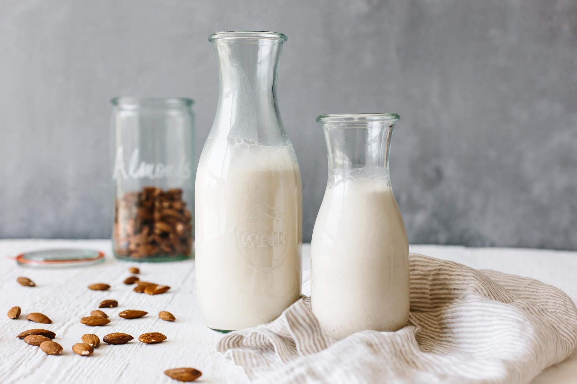 Fresh Homemade Almond Milk - Buchymix