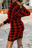 l56859429-fashion-casual-plaid-print-split-joint-v-neck-long-sleeve-dresses