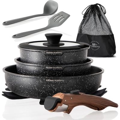 Lot de 10 Casseroles et Poêles | Maison des Chefs - Pratique