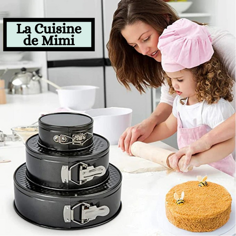 Moule à Gâteau Rond - 3 Pièces – La Cuisine de Mimi